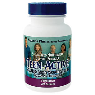 Teen-Active Support Formula with DMAE, St. John's Wort (60 Tablets)