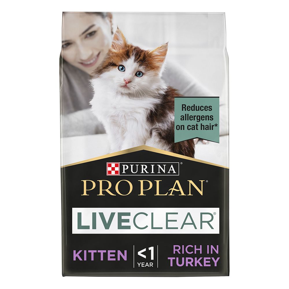 Purina Pro Plan LiveClear Kitten - Turkey - 1.4kg
