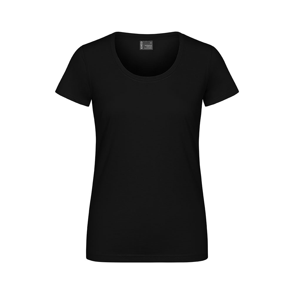 EXCD T-Shirt Plus Size Damen, Schwarz, XXL