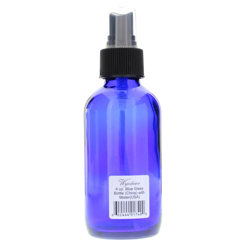Wyndmere Essential Oils Glass Spray Bottle Blue 4 Oz