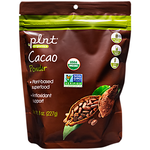Organic Cacao Powder - Plant-Based Superfood, Antioxidant Support (8 oz. / 45 Servings)