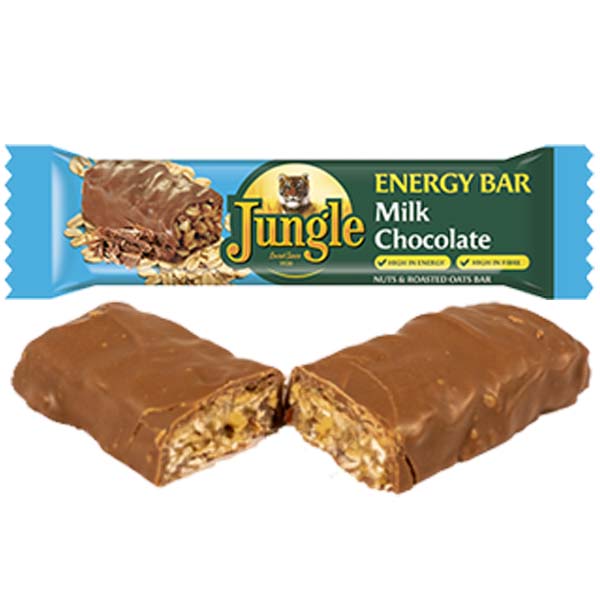 Jungle Energy Bar Milk Choco. 48g
