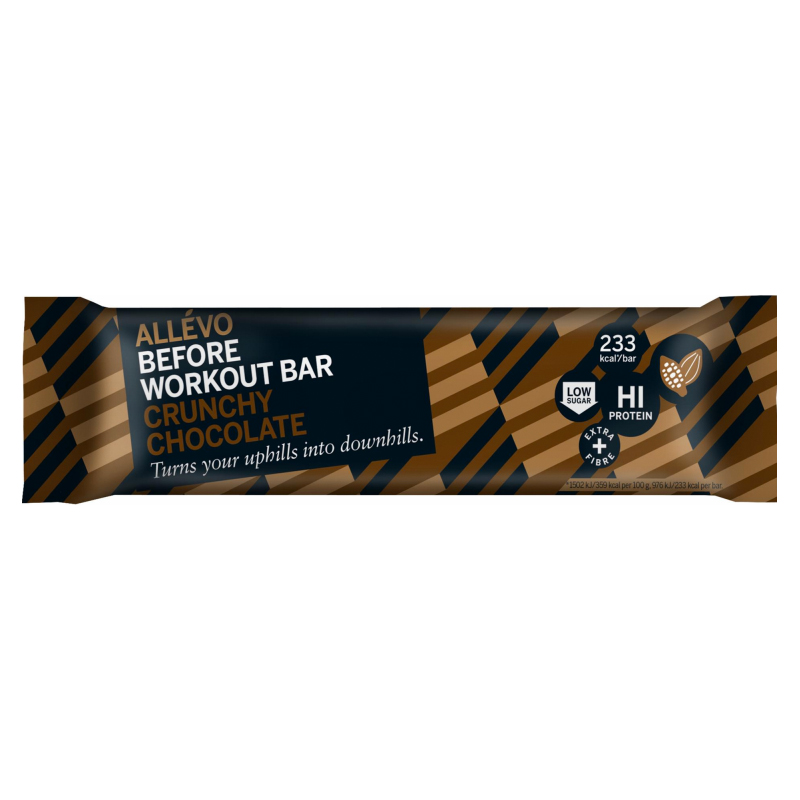 Proteinbar "Crunchy Chocolate" 65g - 74% rabatt