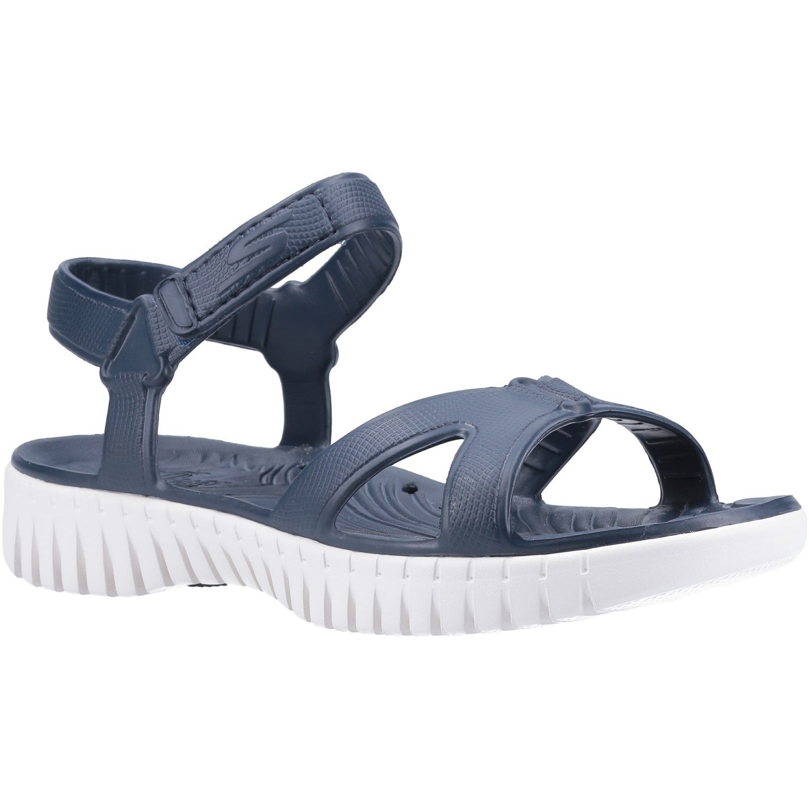 Skechers Women's GOwalk Smart Aloha Sandal Navy 32372 - Navy 5
