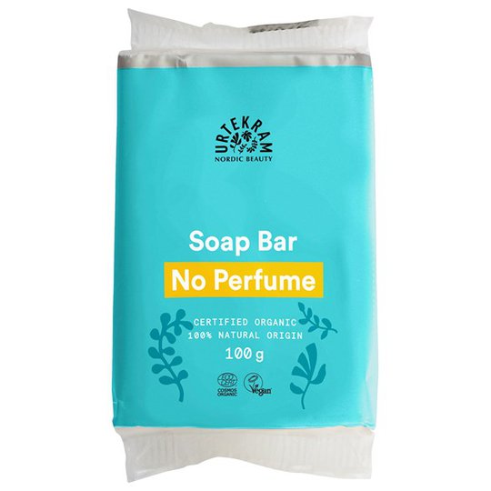 Urtekram Nordic Beauty No Perfume Soap Bar, 100 g