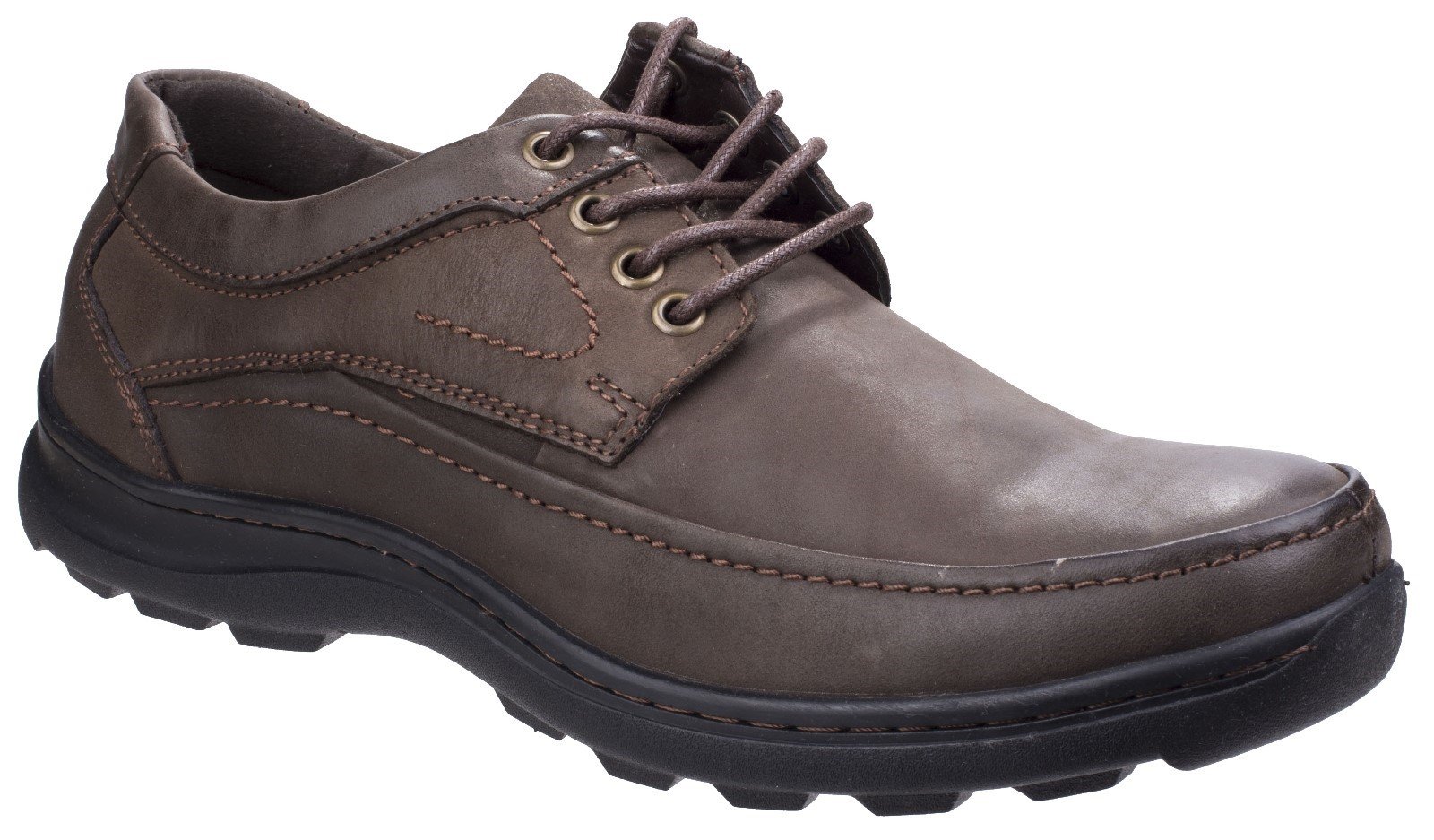 Fleet & Foster Men's Luxor Lace Up Shoe Black 26313-43921 - Brown 7