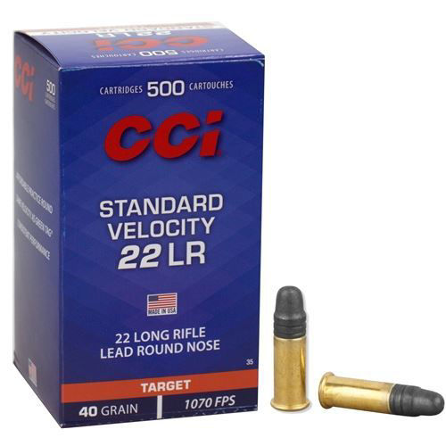 CCI 22LR Standard Rifle/Pistol 40 Solid