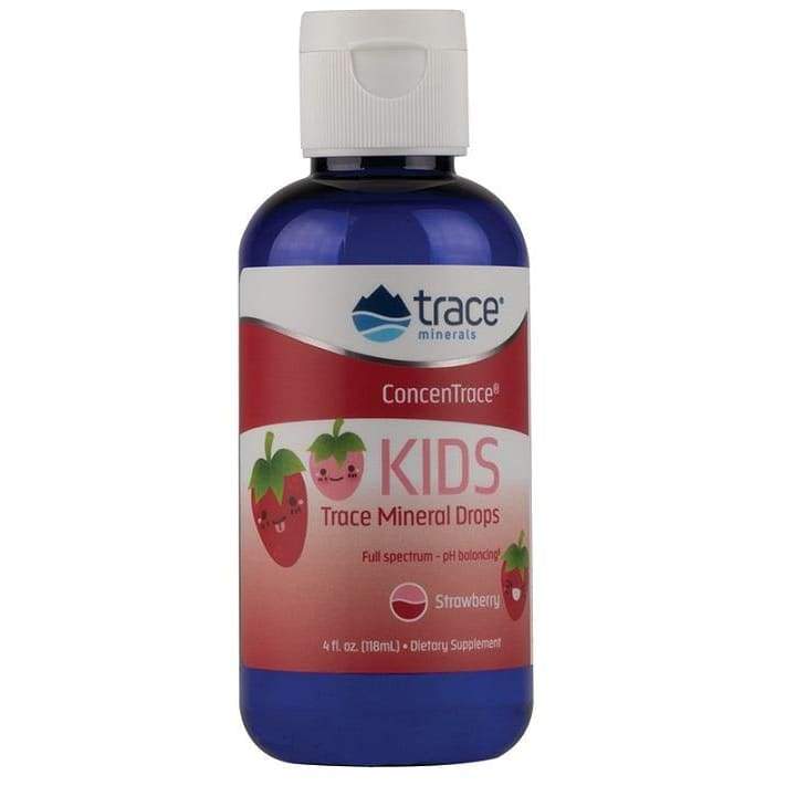 ConcenTrace Kid's Trace Mineral Drops, Strawberry - 118 ml.