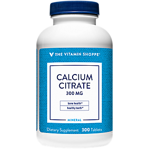 Calcium Citrate - Supports Healthy Bones & Teeth - 300 MG (300 Tablets)