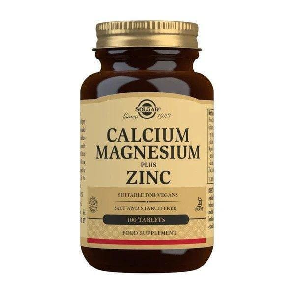 Calcium Magnesium plus Zinc - 100 tablets