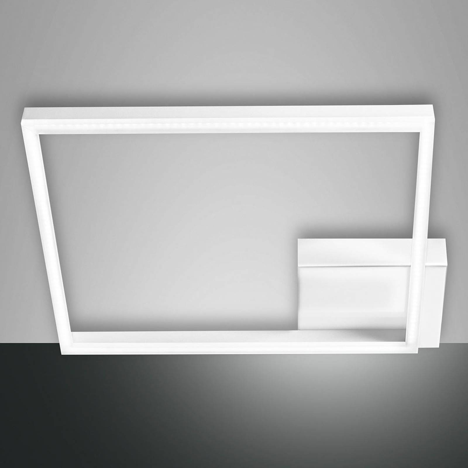 Neliön mallinen LED-kattolamppu Bard 1-lamppuinen