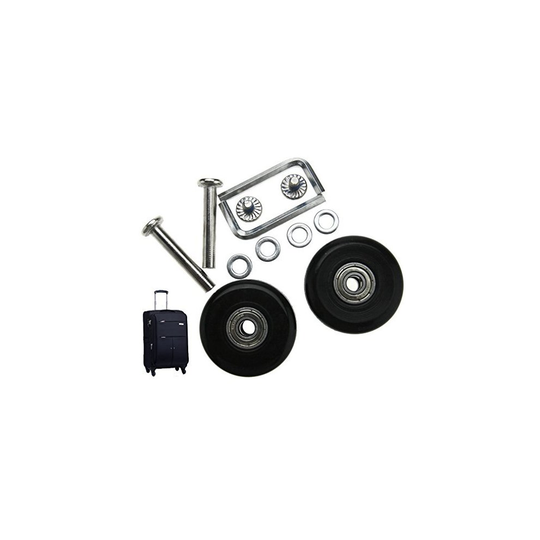 Buy Pair of Luggage Suitcase 40mm Replacement Wheels Repair Axles