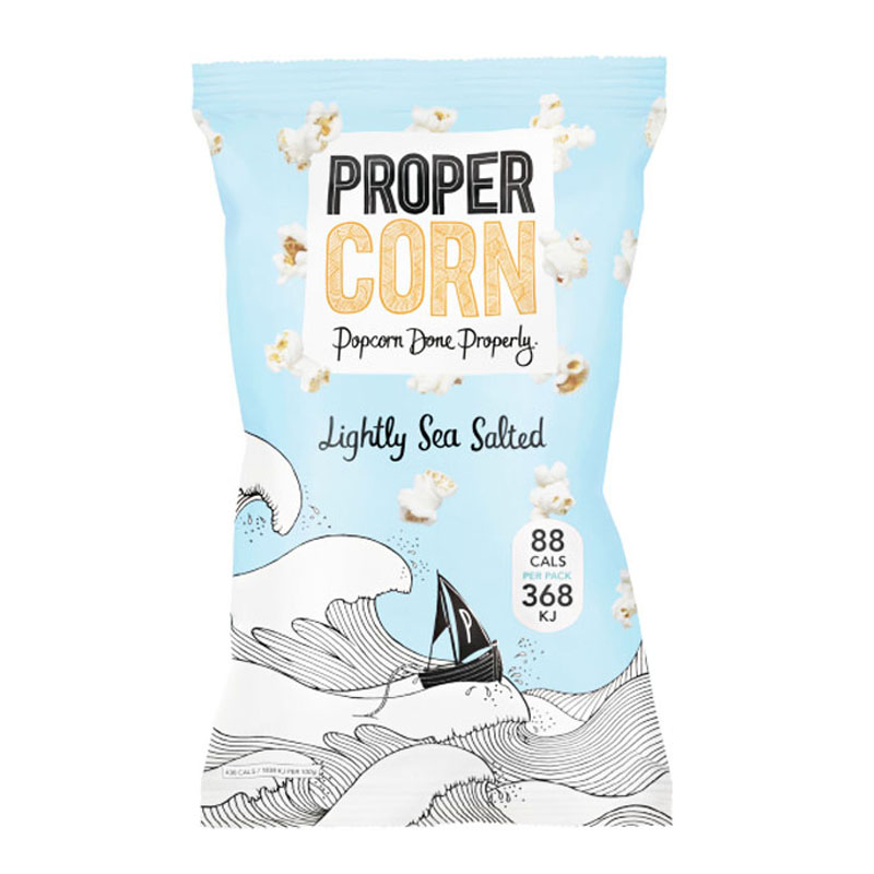 Popcorn "Lightly Sea Salted" 20g - 80% rabatt