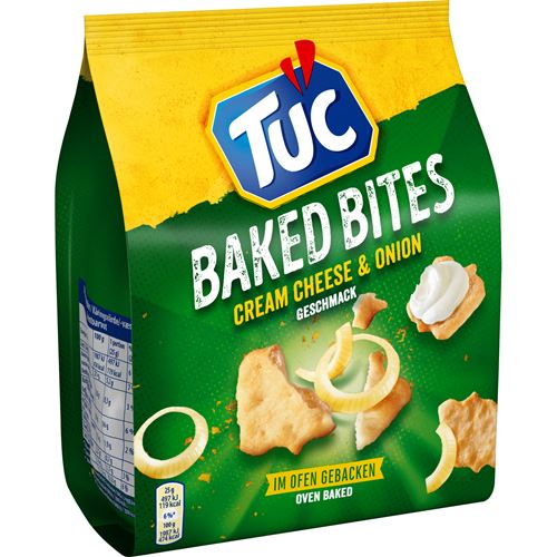 Tuc Baked Bites Cream Cheese & Onion 110g