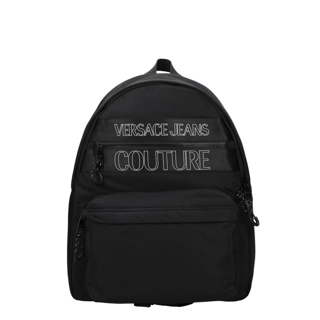 Versace Jeans Unisex Backpack Black E1YWABA1_71895 - black NOSIZE