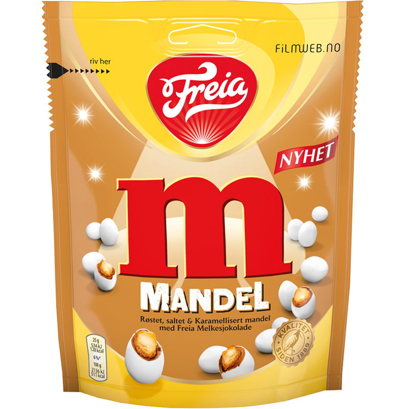 Mandlar Karamelliserade "Choklad & Salt" 190g - 50% rabatt