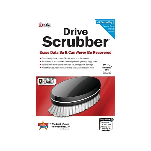 iolo DriveScrubber for Unlimited Users, Windows, Download (IOL900800F071)