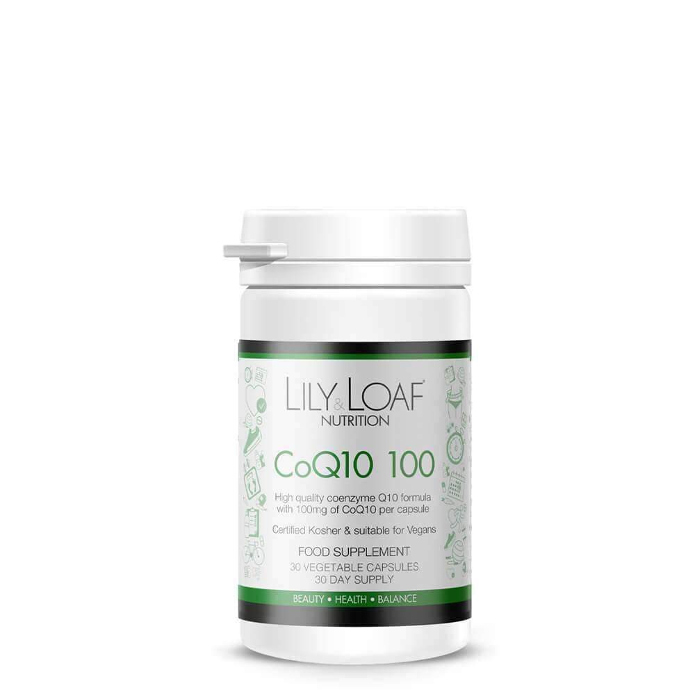 CoQ10 Ubiquinone 100mg (30 Vegetable Capsules)