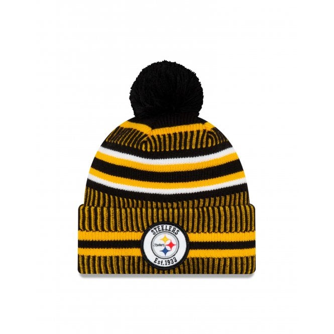 New Era NFL Pittsburgh Steelers 2019 Sideline Home Sport Knit