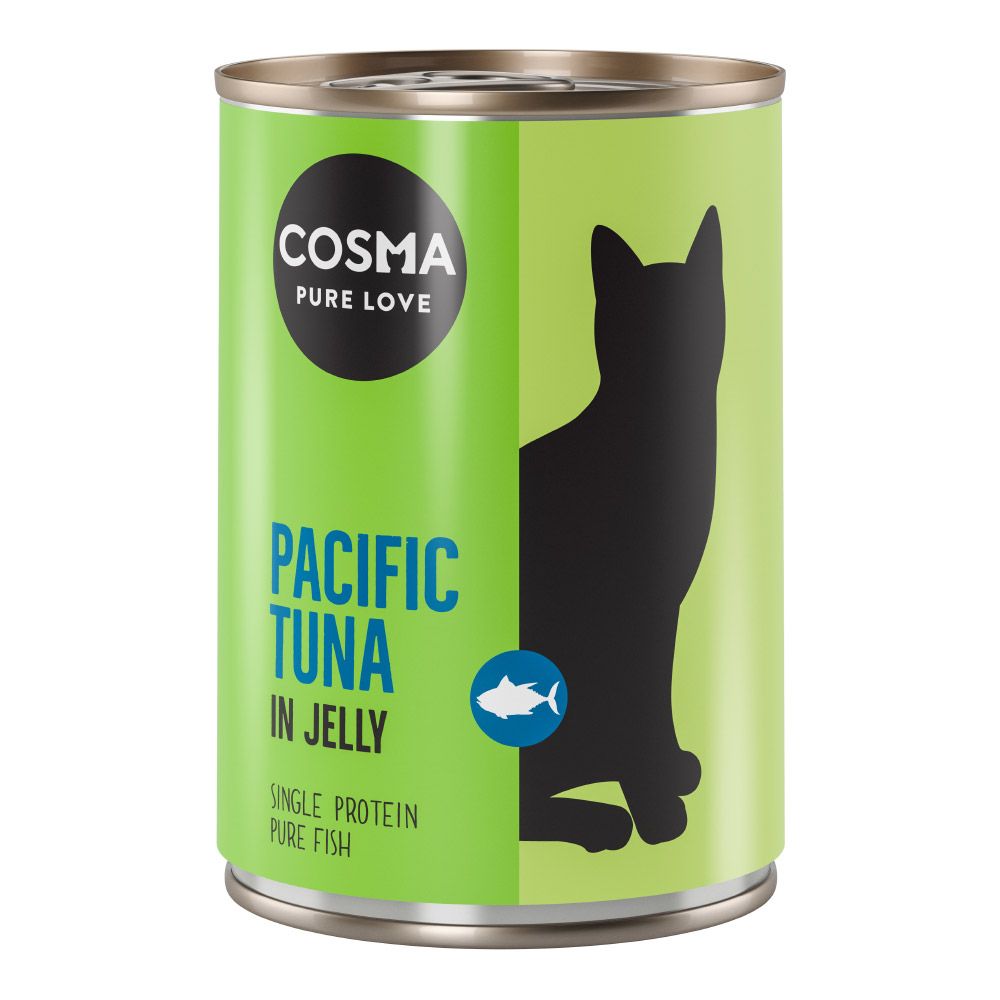 24 x 400g Cosma Original & Asia Wet Cat Food - 20 + 4 Free!* - Original Salmon