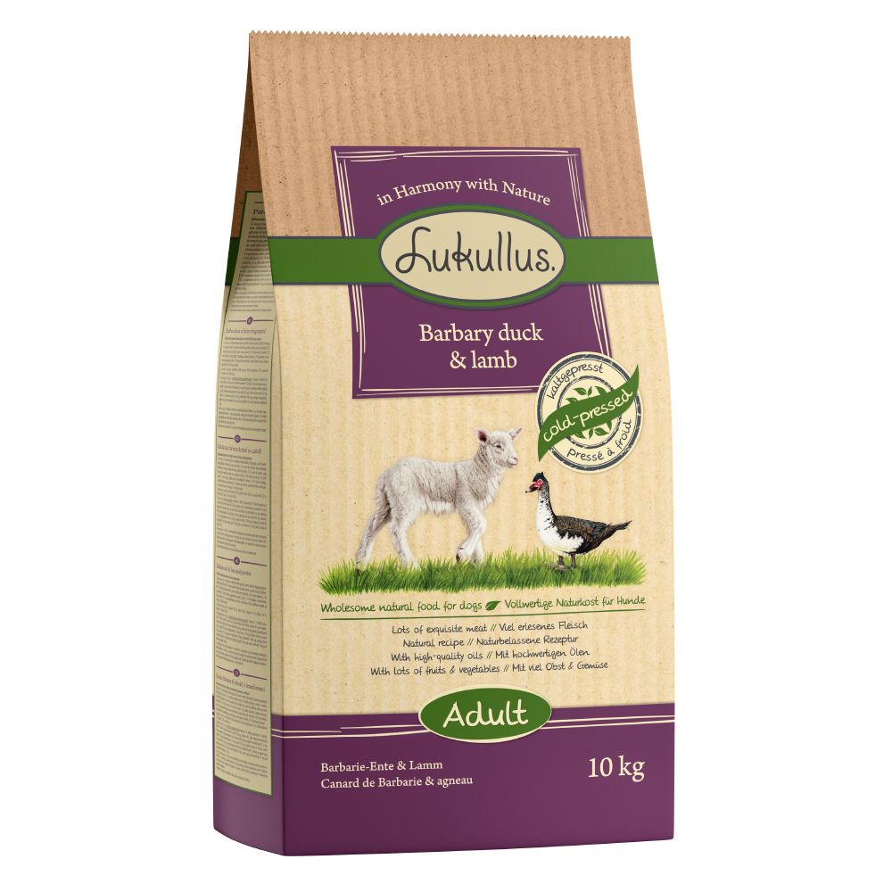 Lukullus Dog Food Barbary Duck & Lamb - 10kg