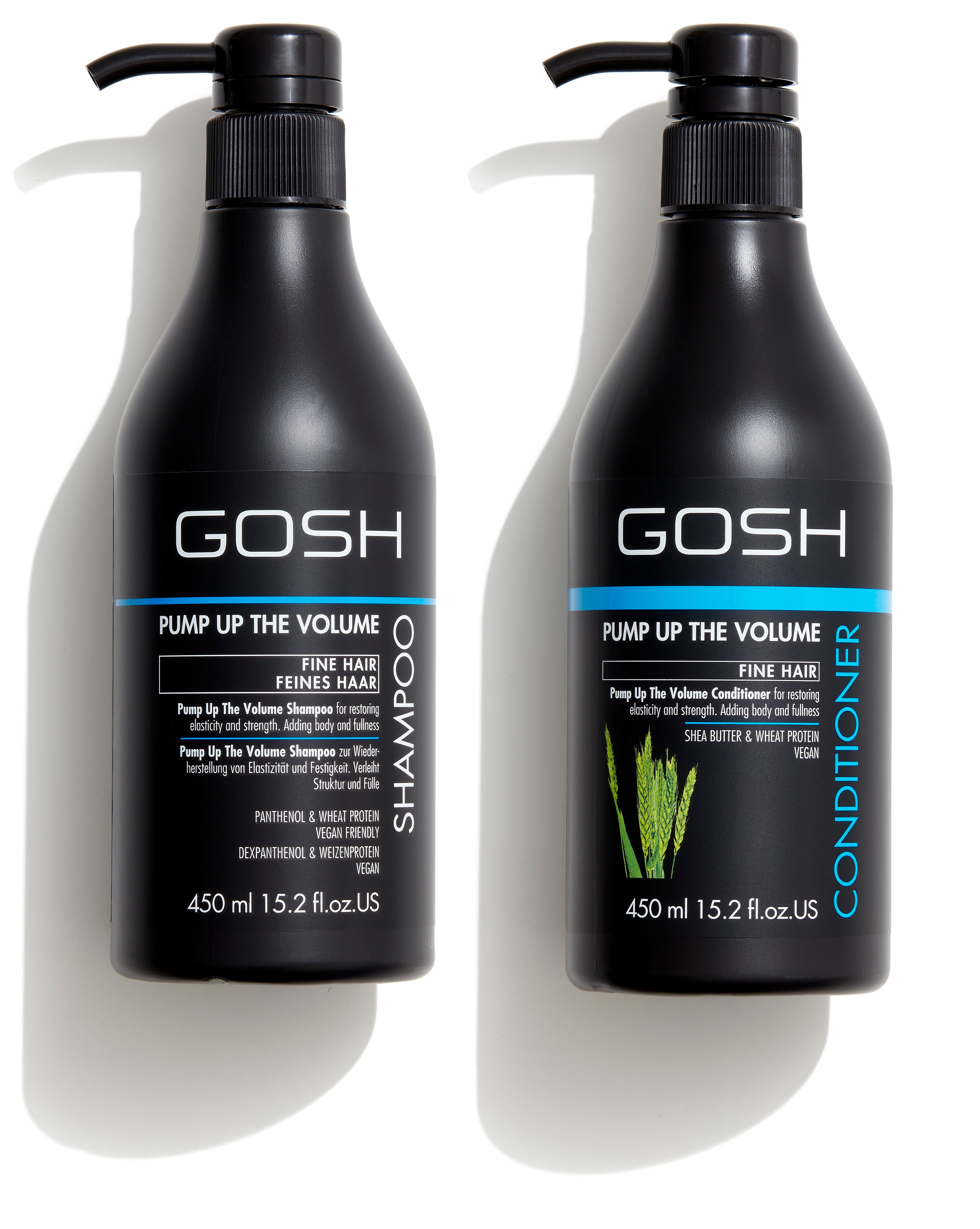 GOSH - Pump Up The Volume Shampoo 450 ml + Pump Up The Volume Conditioner 450 ml