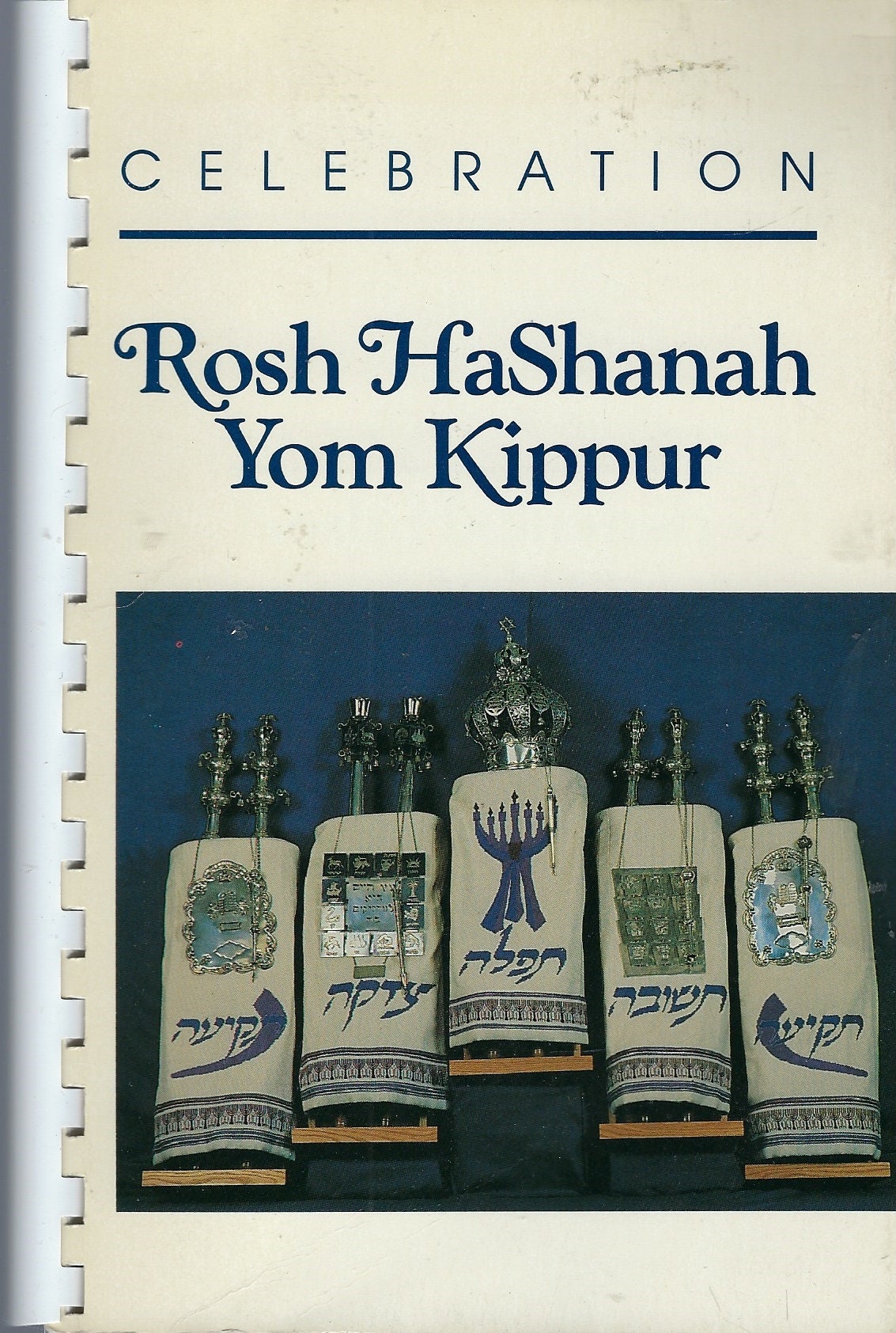 Bethlehem Pennsylvania Vintage 1991 Ethnic Jewish Celebration Rosh Hashanah & Yom Kippur Cookbook Recipes History Traditions Yiddish English