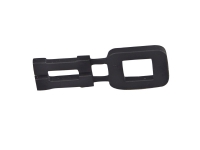Plasthåndspænder sort til 16mm bånd 1000stk/kar - (1000 stk.)