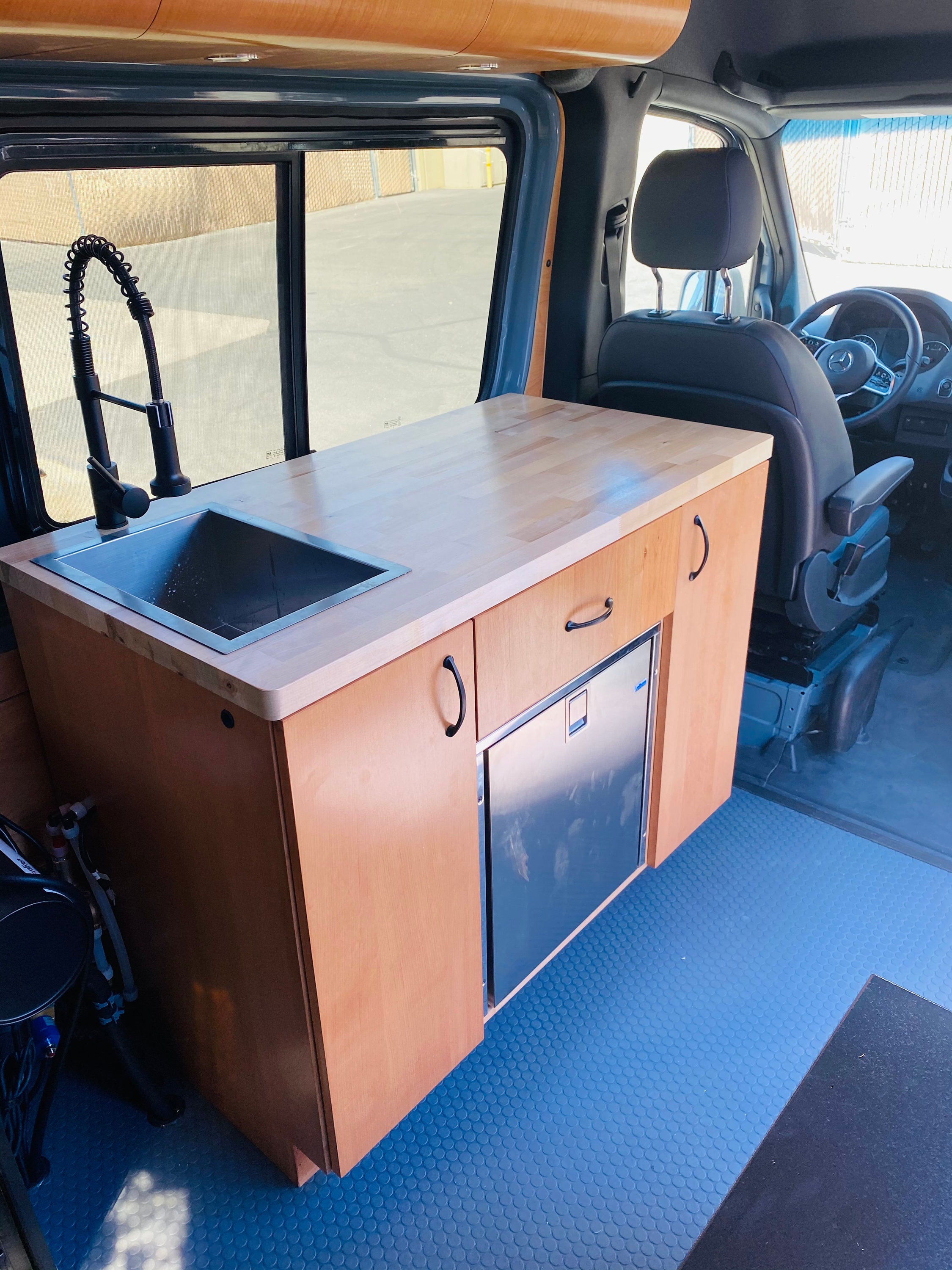Van Cabinet Galley For Sprinter Ram Promaster Or Ford Transit Conversion