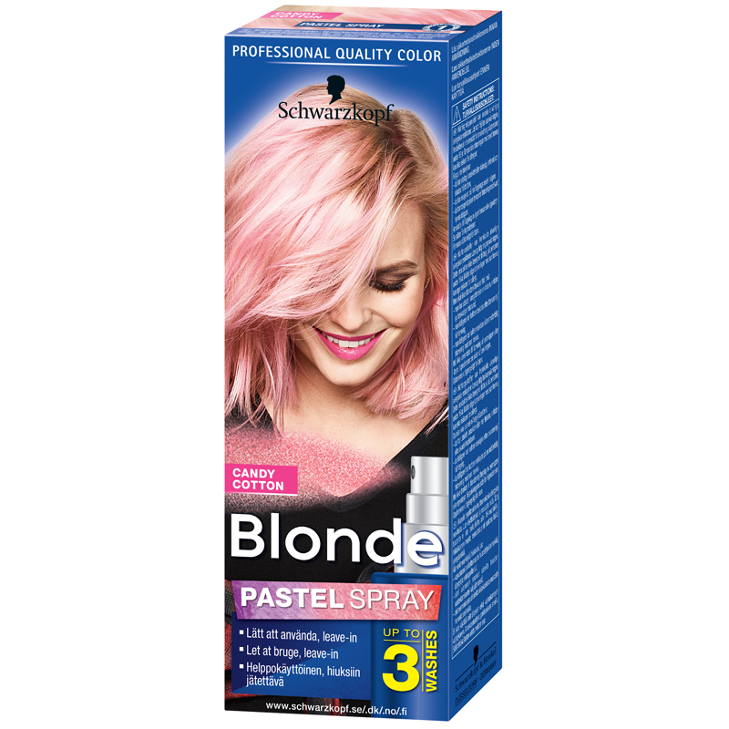 Hårfärg Blonde Pastel Spray Cotton - 80% rabatt