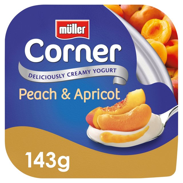 Muller Corner Yoghurt with Peach & Apricot Compote