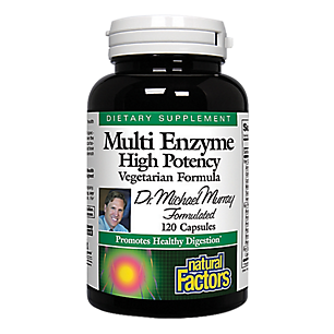 Dr. Murray's High Potency Multi Enzyme - Vegetarian Formula (120 Tablets)