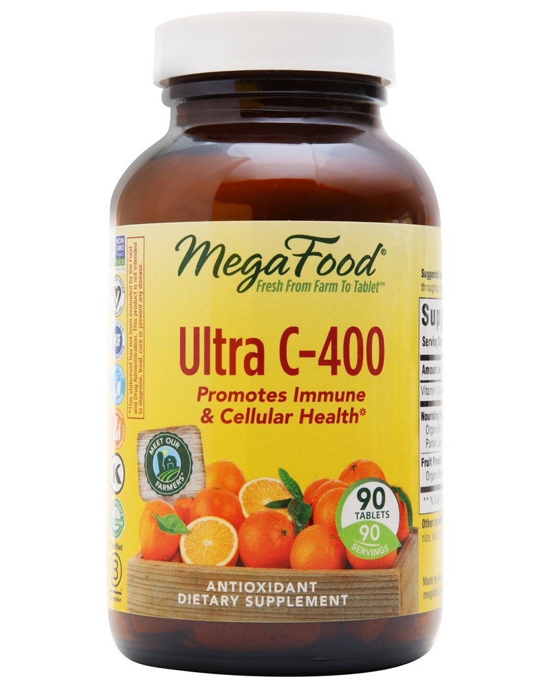 MegaFood - Ultra C-400 Immune & Cellular Health - 90 Tablet(s)