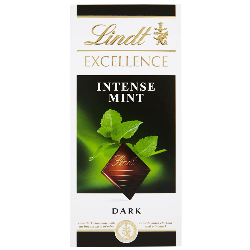 Mörk Choklad "Intense Mint" 100g - 20% rabatt