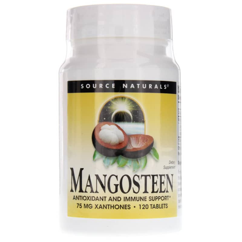 Source Naturals Mangosteen 75 Mg 120 Tablets