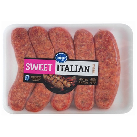 Kroger Sweet Italian Sausage - 18.0 oz