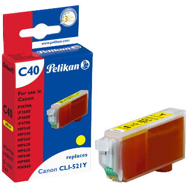 Pelikan 1021430379 ink cartridge 1 pc(s) Compatible Yellow