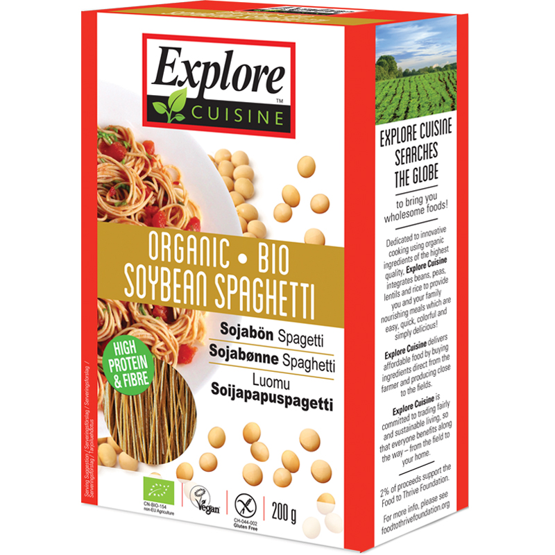 Eko Bönpasta "Soybean Spaghetti" 200g - 40% rabatt