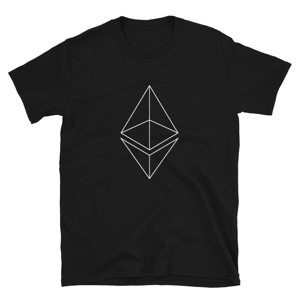 Ethereum Logo Heavy Blend Gildan Short-Sleeve Unisex T-Shirt