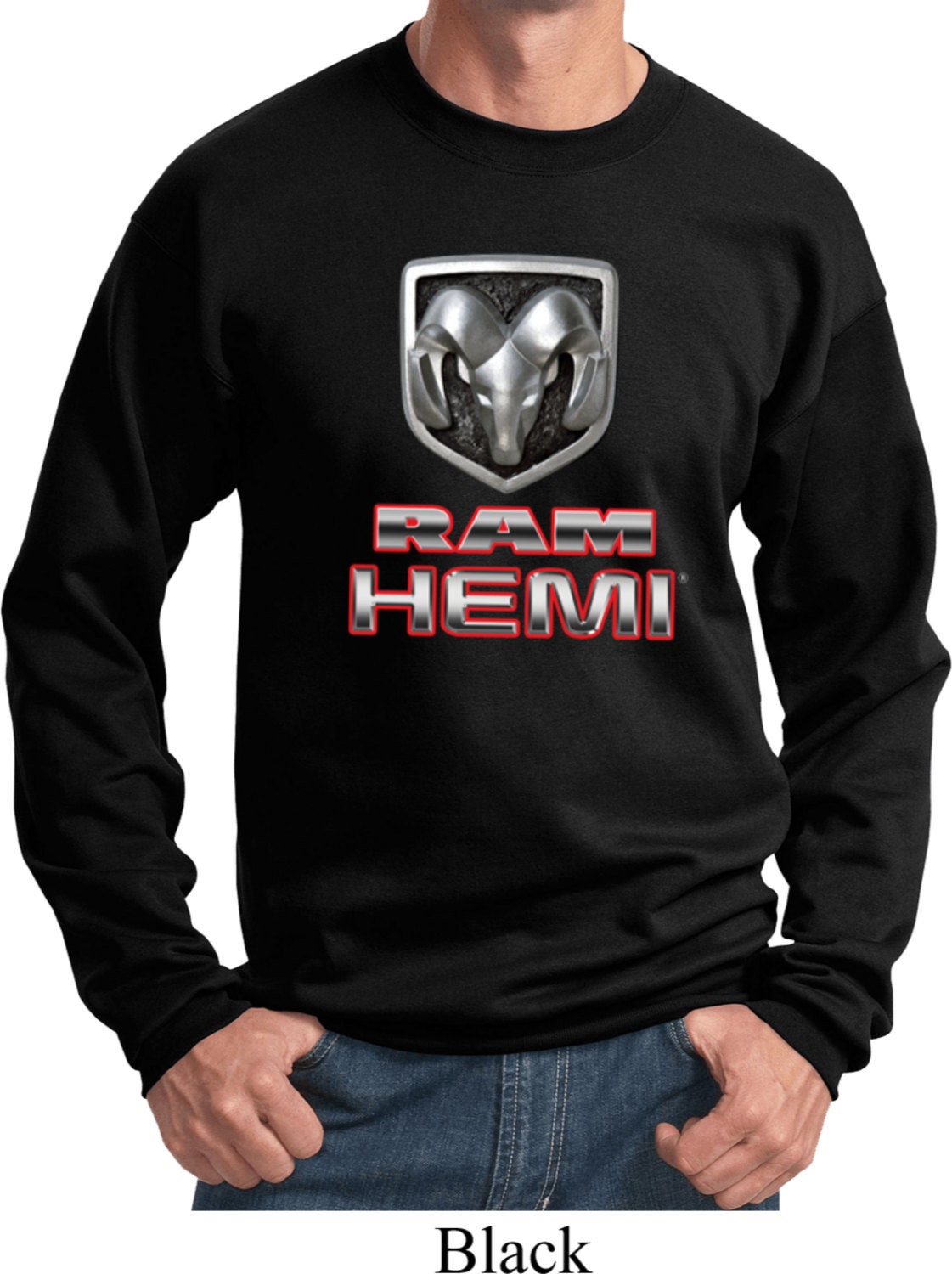 Dodge Ram Hemi Logo Sweatshirt 20459Hd2-Pc90