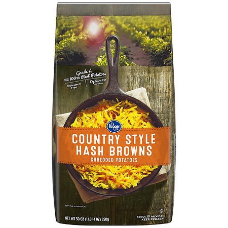 Kroger Country Style Hash Browns - 30.0 oz