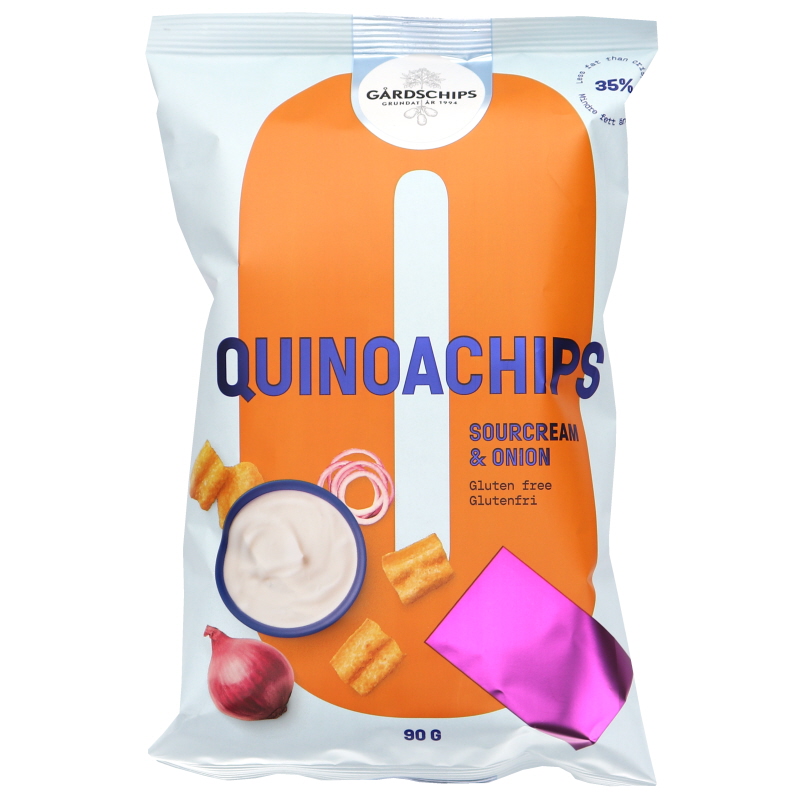 Quinoa Chips Sourcream Onion - 15% rabatt