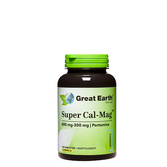 Super Cal-Mag, 600/300 mg, 100 tabletter