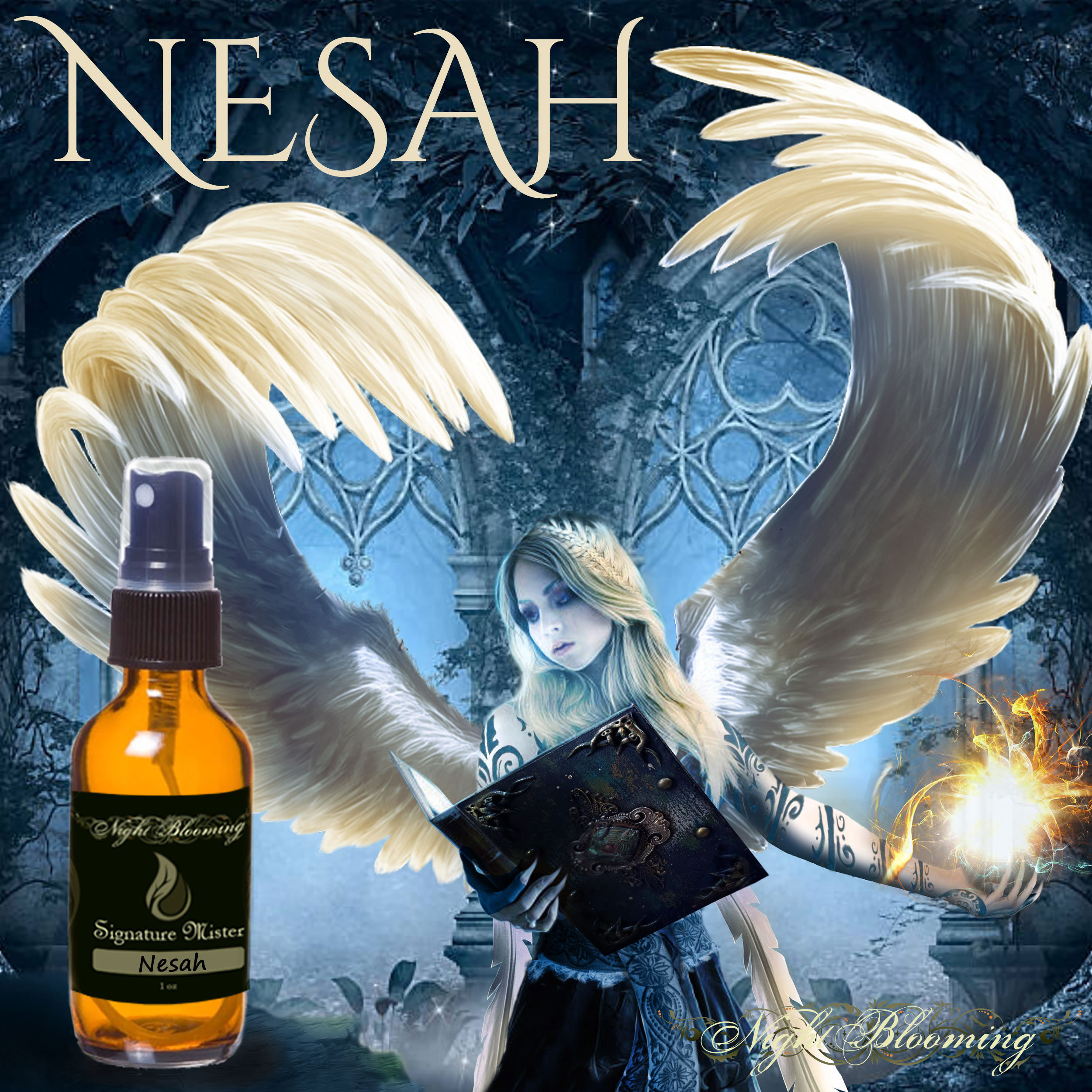 Nesah Iyarri Chronicles Oil Blend Or Essential Mister Fantasy Novel Inspired