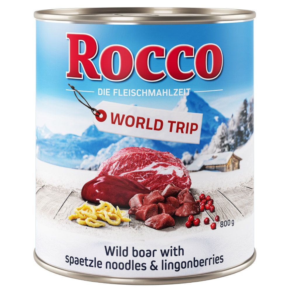 Rocco World Tour: Austria - Wild Boar with Spaetzle Noodles & Lingonberries - Saver Pack: 24 x 800g