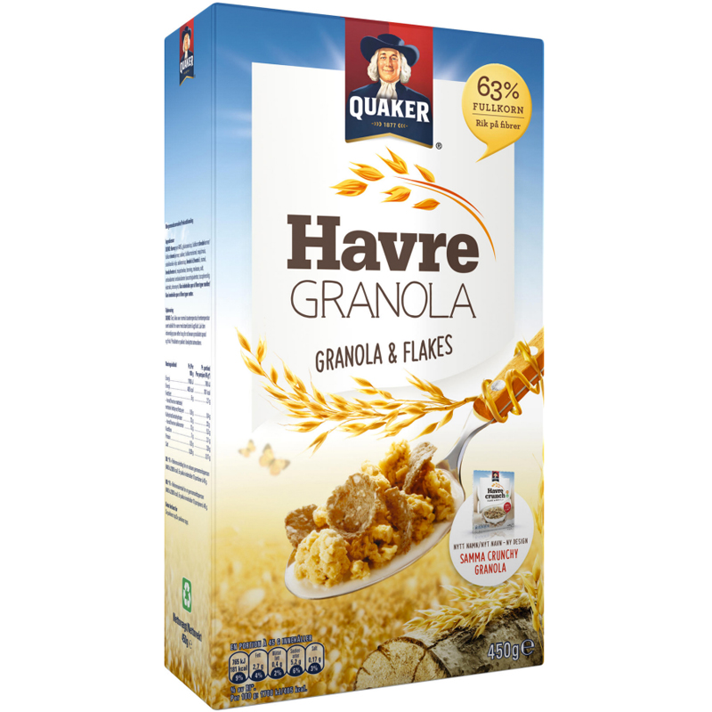 Granola Havre 450g - 83% rabatt
