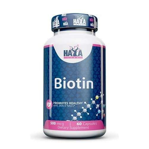 Biotin, 500mcg - 60 caps
