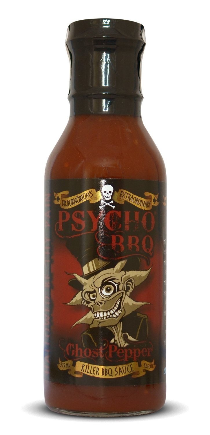 Psycho Ghost Pepper BBQ Sås 375ml