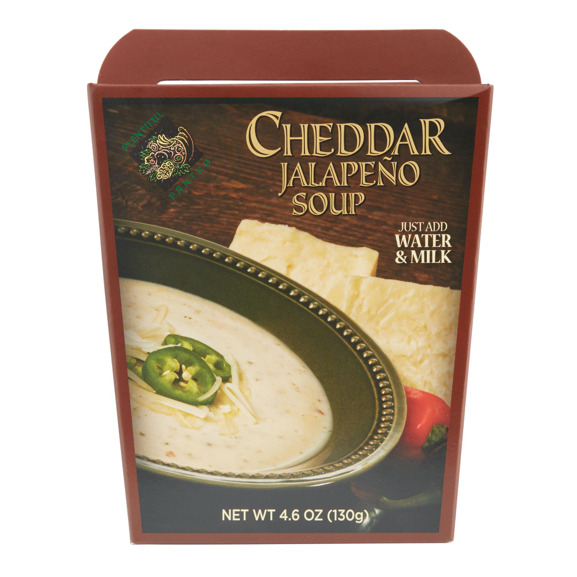 Plentiful Pantry Cheddar Jalapeno Soup by World Market