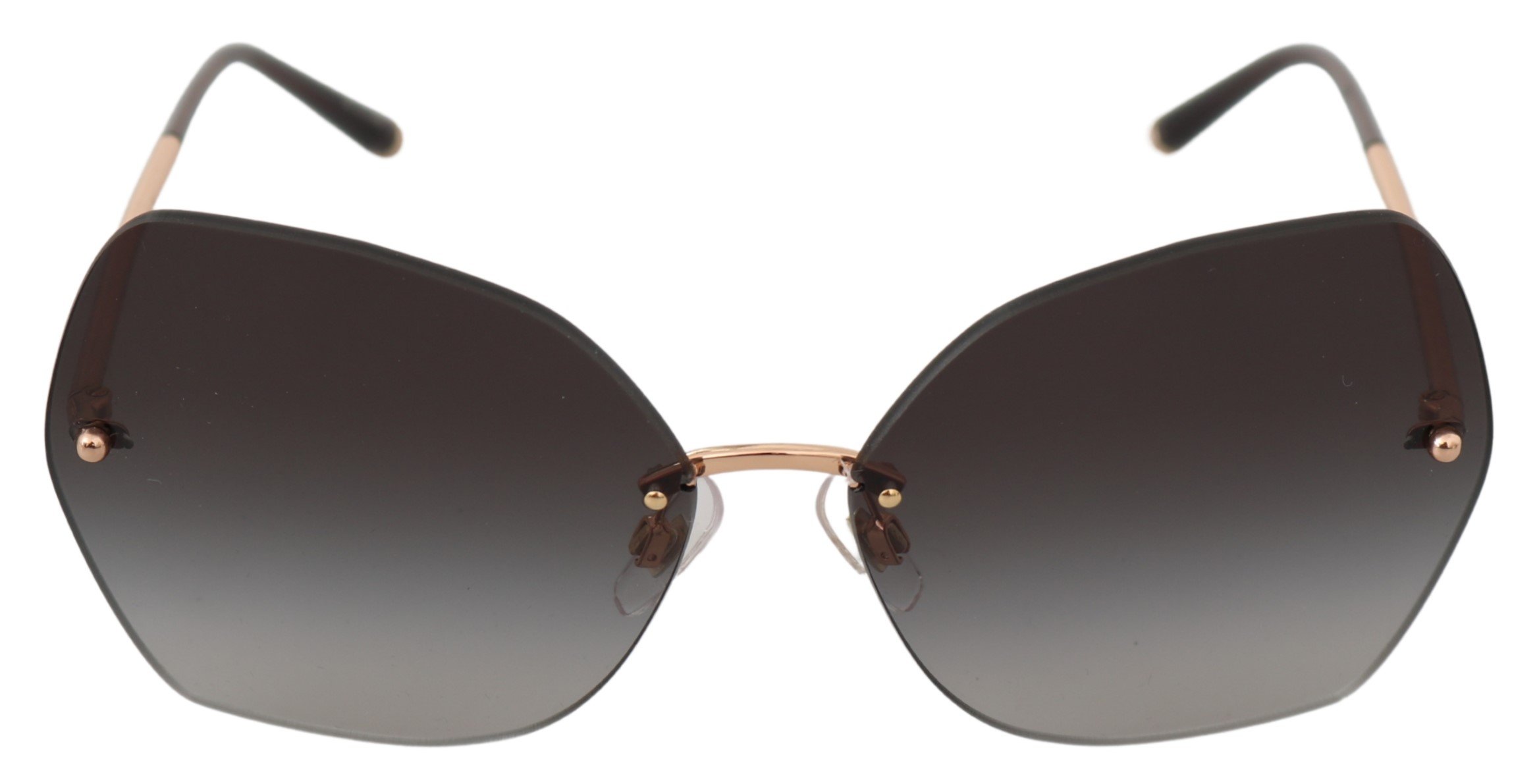 Dolce & Gabbana Women's Butterfly Logo Sunglasses Gray GLA743